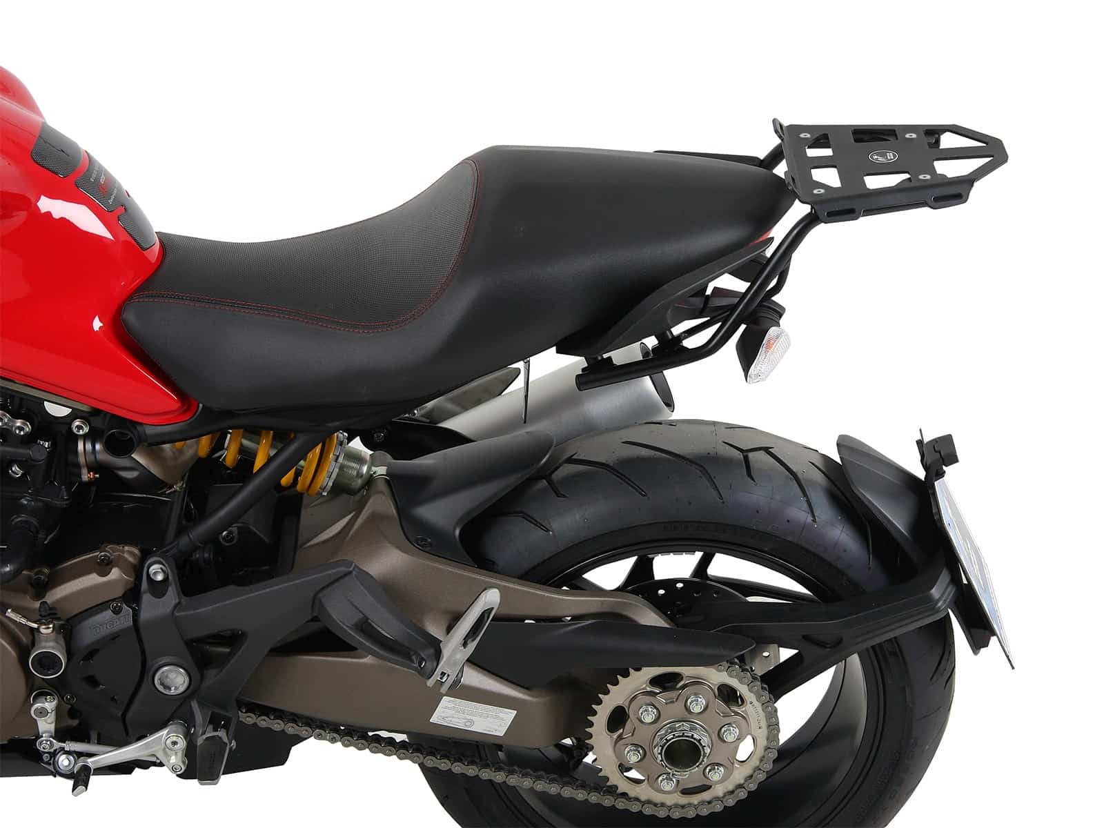 Minirack Softgepäck-Heckträger schwarz für Ducati Monster 1200/S (2013-2016)