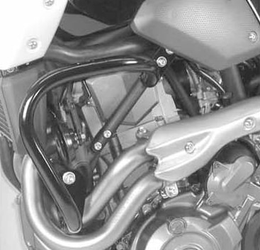 Motorschutzbügel schwarz für Yamaha MT-03 (2006-2013)