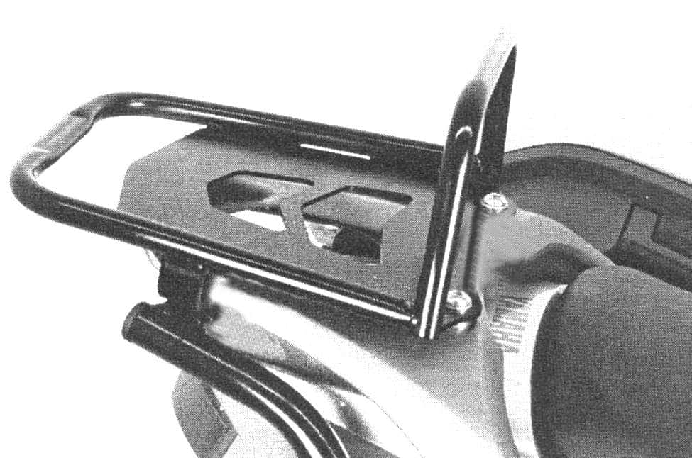 Rohrgepäckbrücke Topcaseträger für Kombination mit Original-Kofferhalter schwarz für Yamaha TDM 900/A (2002-2013)
