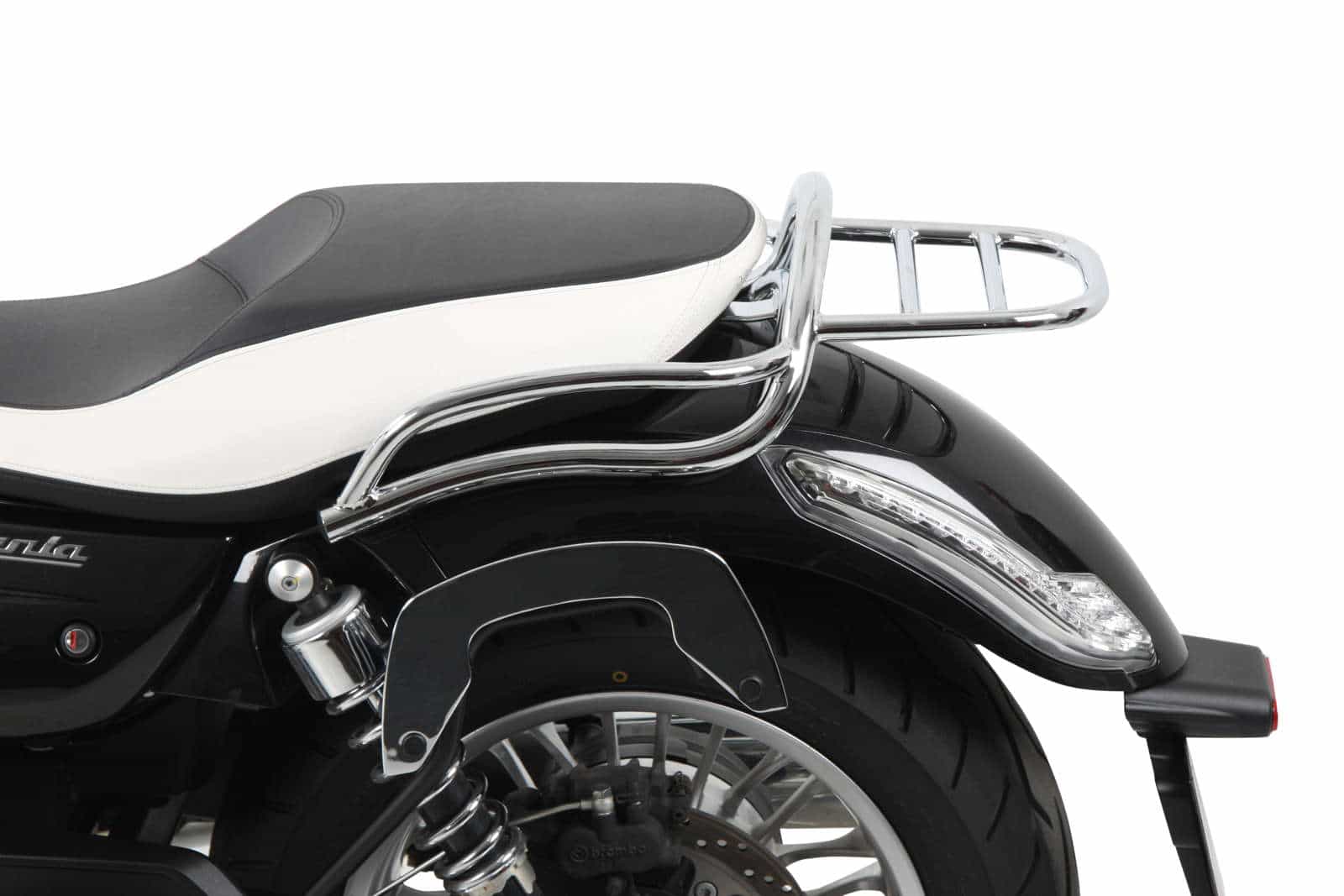 Rohrgepäckbrücke chrom für Moto Guzzi California 1400 Custom/Touring/Audace/Eldorado (2013-2016)