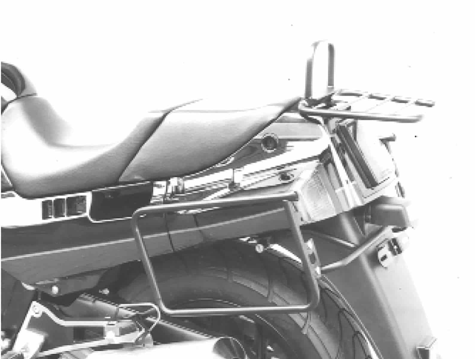 Seitenkofferträger festverschraubt schwarz für Kawasaki GPZ 1000 RX (1986-1987)