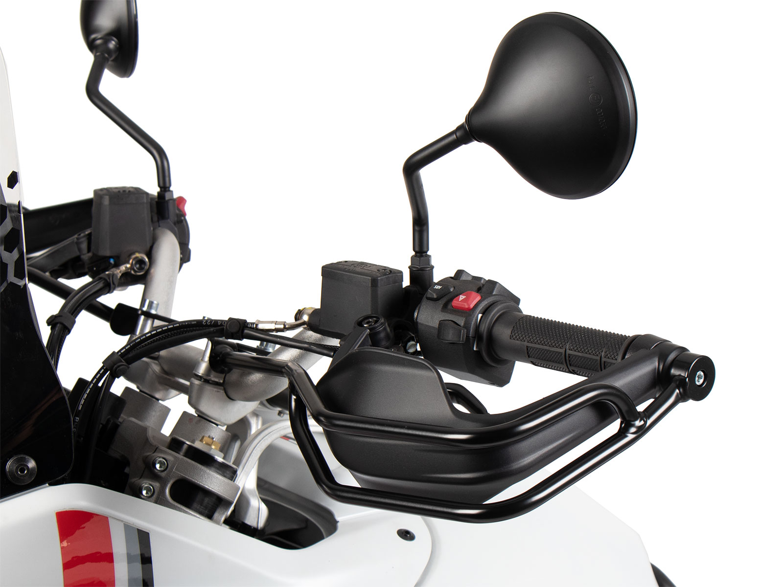 Griffschutz (links + rechts) schwarz für Ducati DesertX (2022-)