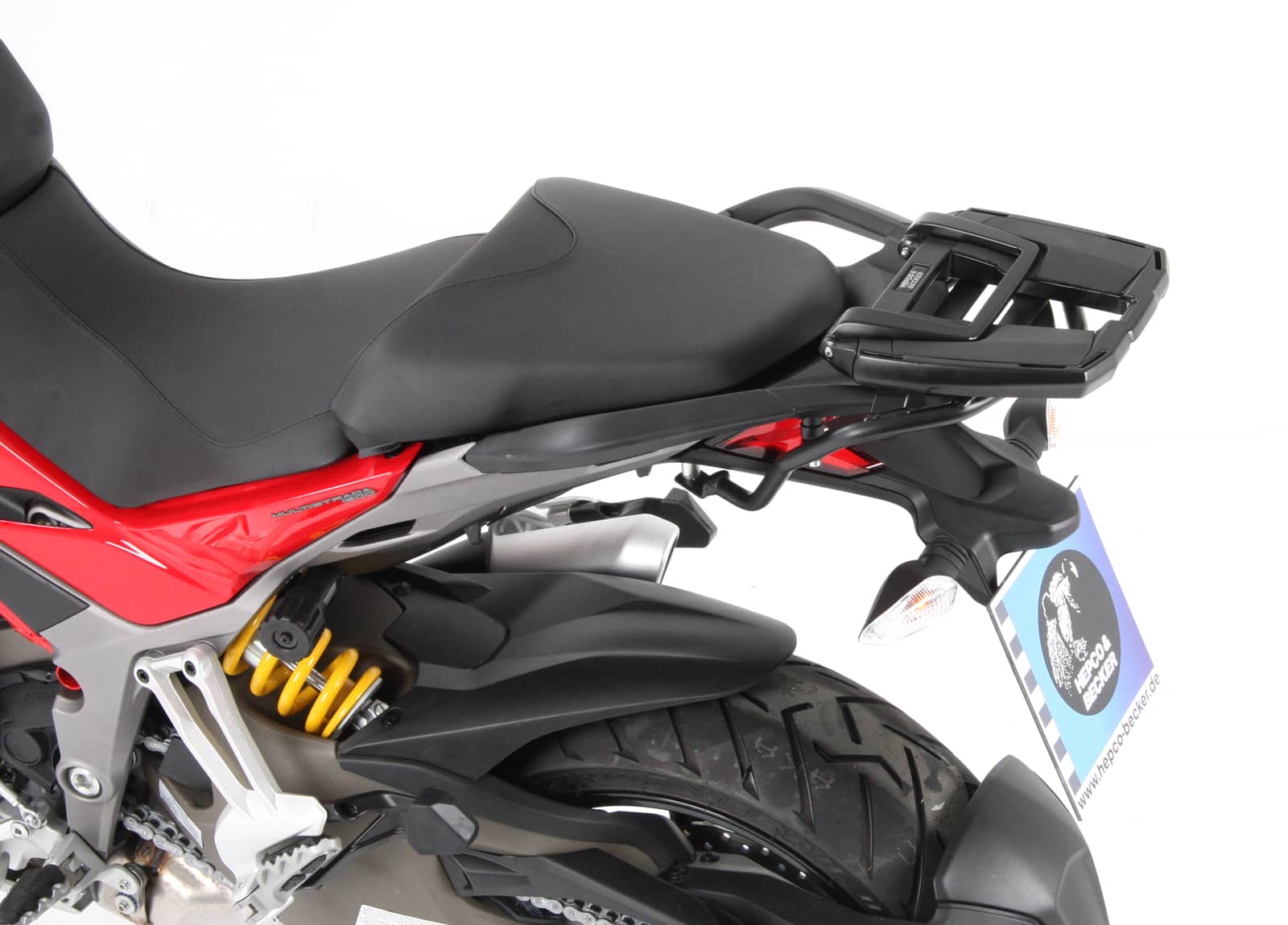 Easyrack Topcaseträger schwarz für Ducati Multistrada 1200/S (2015-2017)