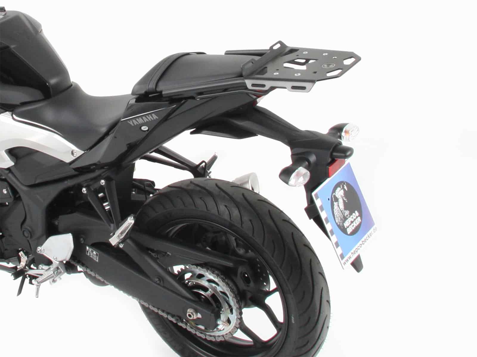 Minirack Softgepäck-Heckträger schwarz für Yamaha MT-03 (2016-2019)