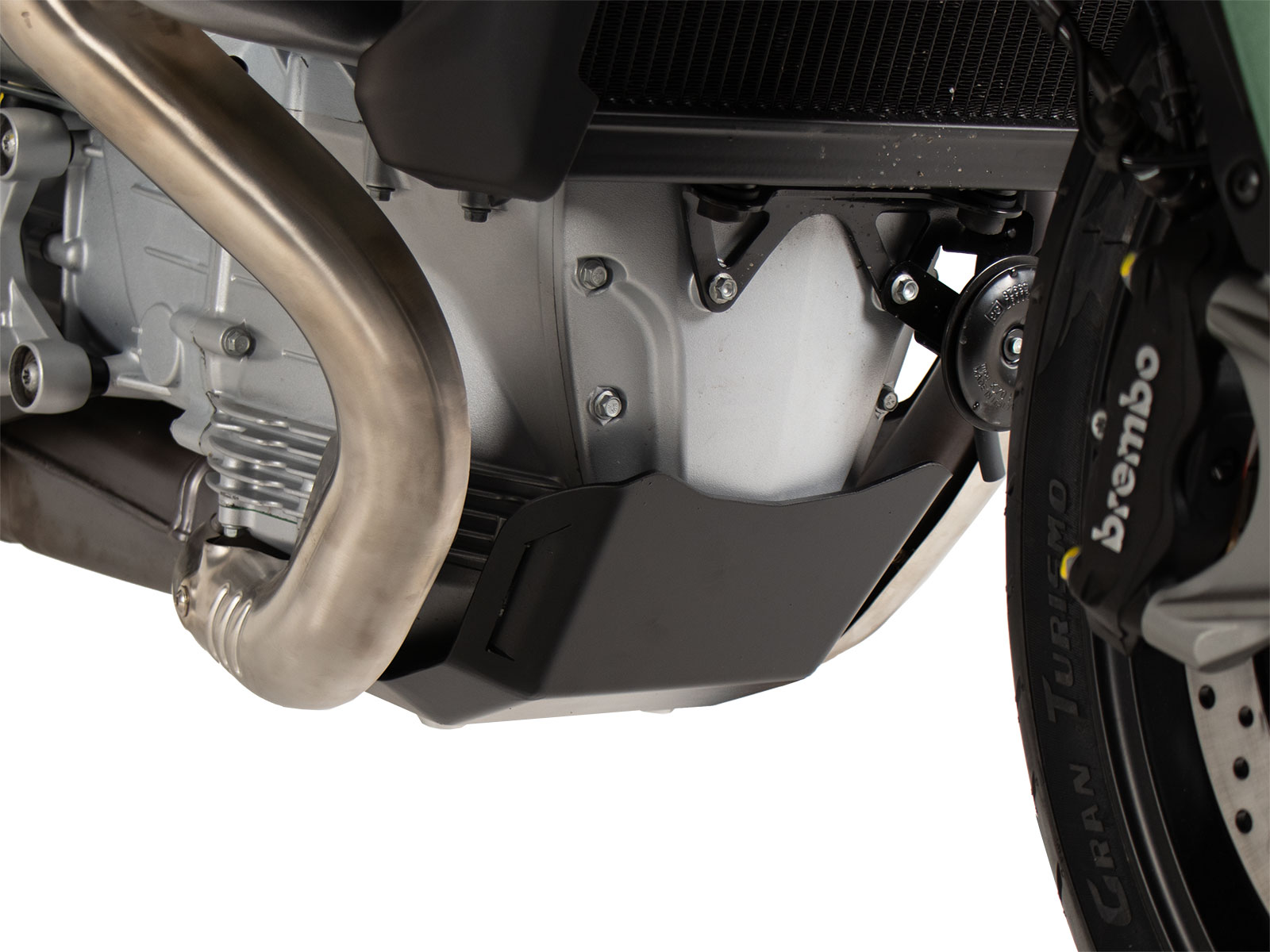 Bugspoiler schwarz für Moto Guzzi V100 Mandello / S (2022-)