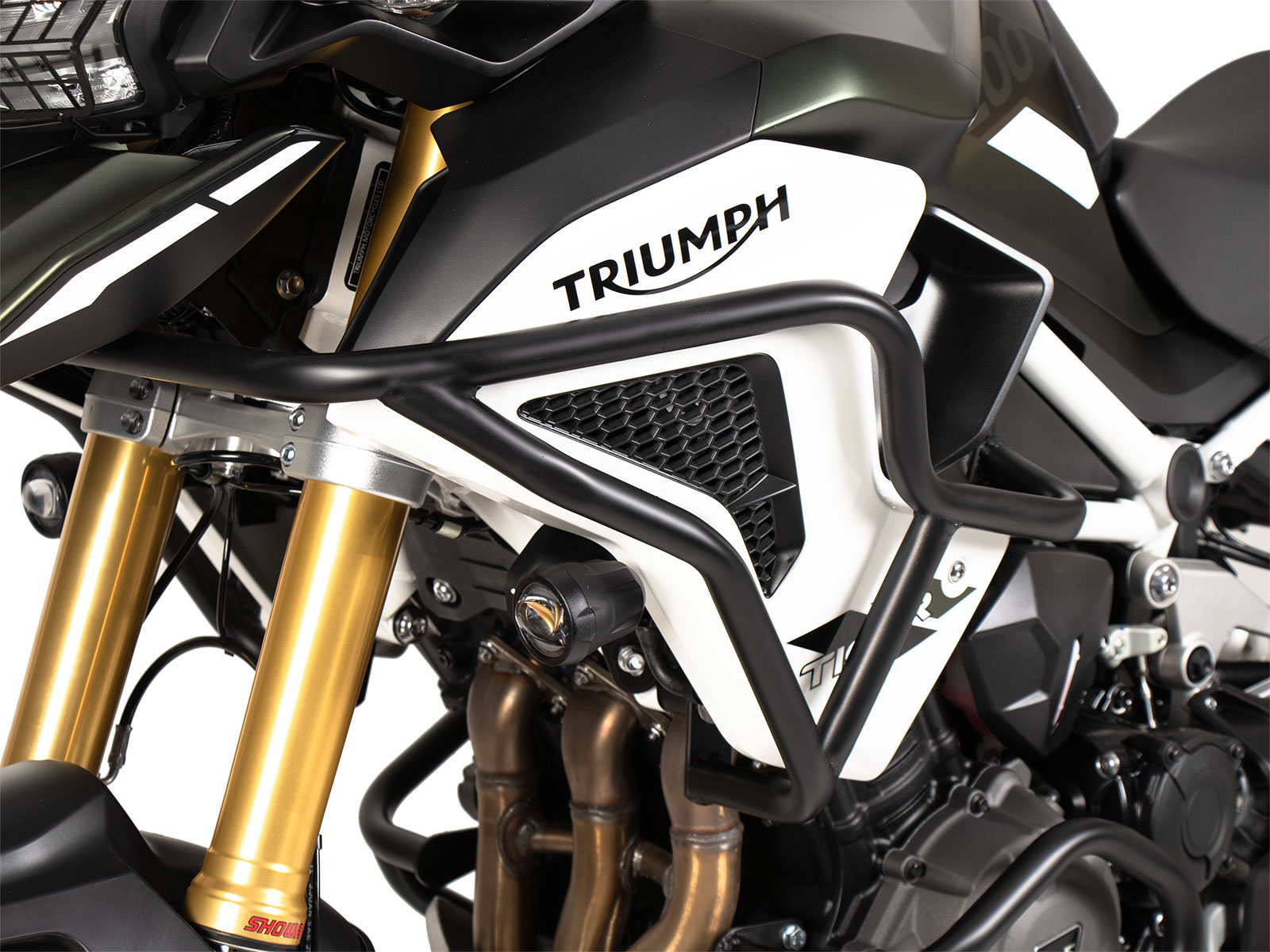 Tankschutzbügel schwarz für Triumph Tiger 1200 Rally Pro / GT Pro / GT (2022-)