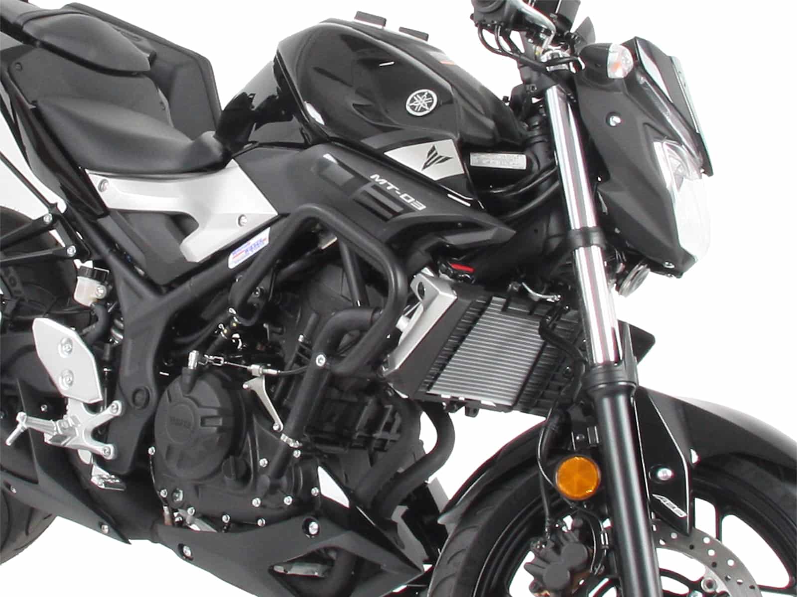 Motorschutzbügel schwarz für Yamaha MT-03 (2016-2019)