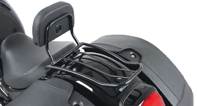Solorack mit Rückenlehne schwarz für Suzuki C1500T Intruder (2013-2016)