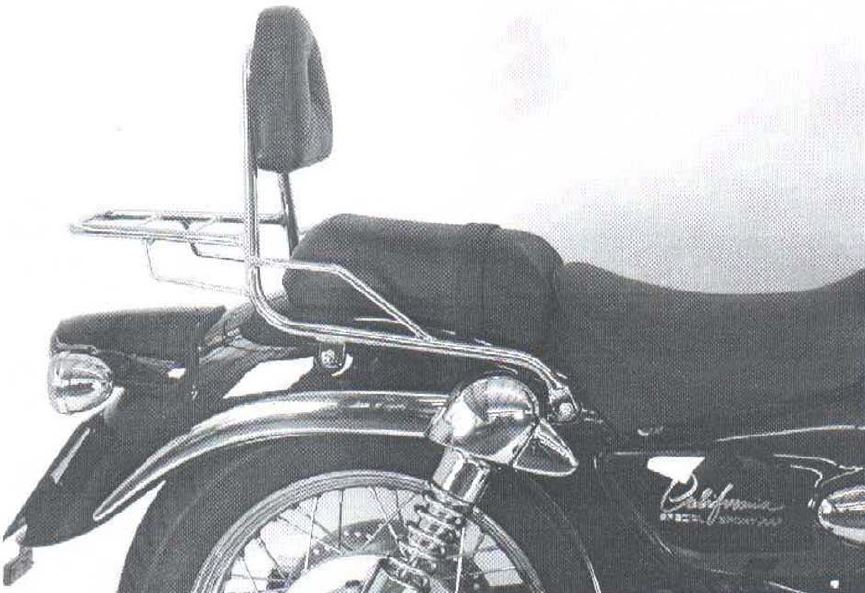 Sissybar ohne Gepäckträger chrom für Moto Guzzi California Special (2001-2002)