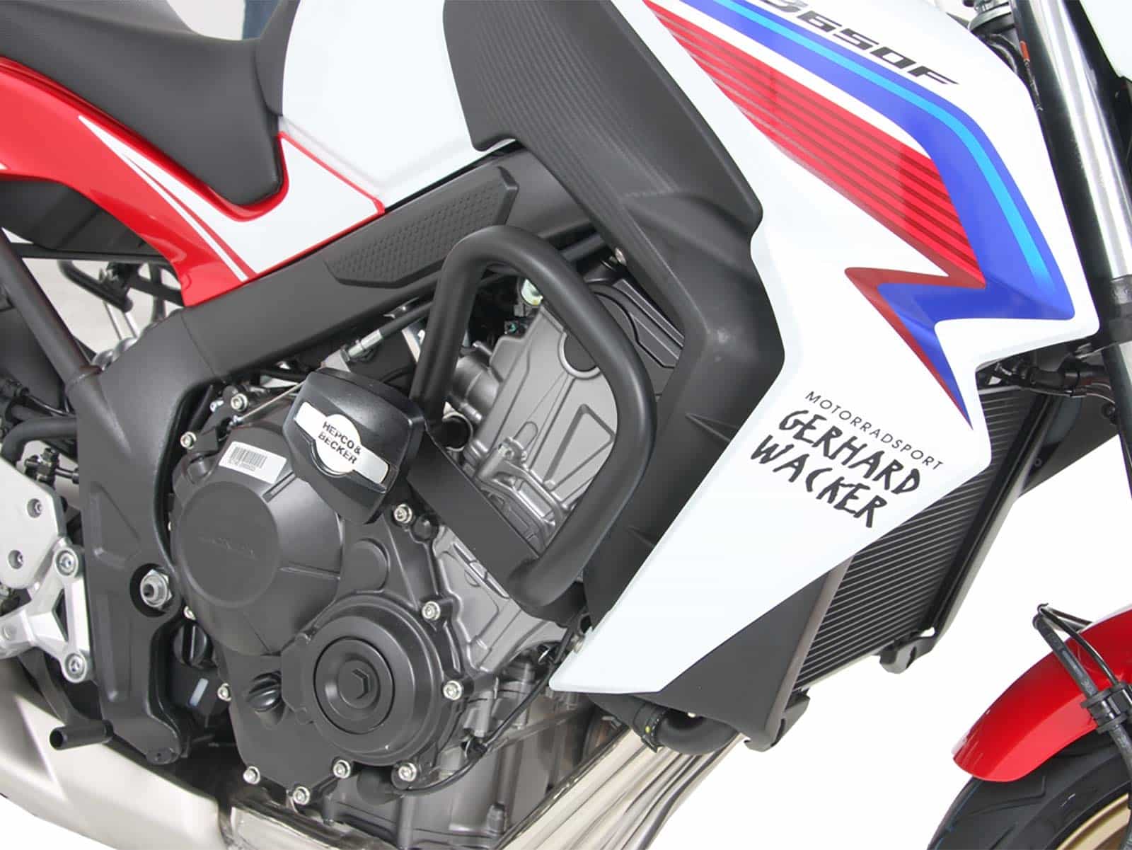 Motorschutzbügel inkl. Protection Pads schwarz für Honda CB 650 R (2021-)