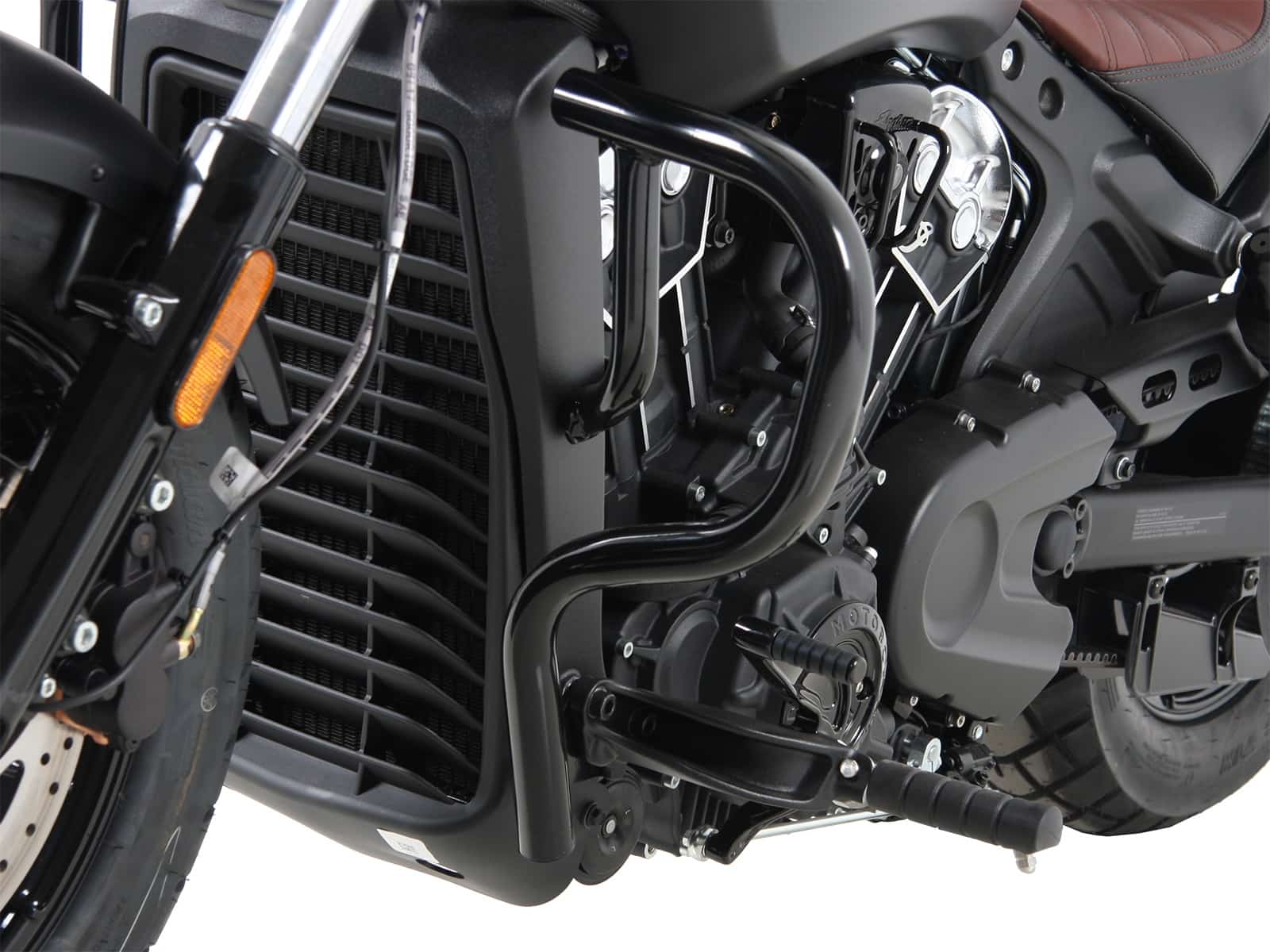 Pair Steel Highway Engine Guard Crash Bar For Indian Scout Sixty Bobber ...