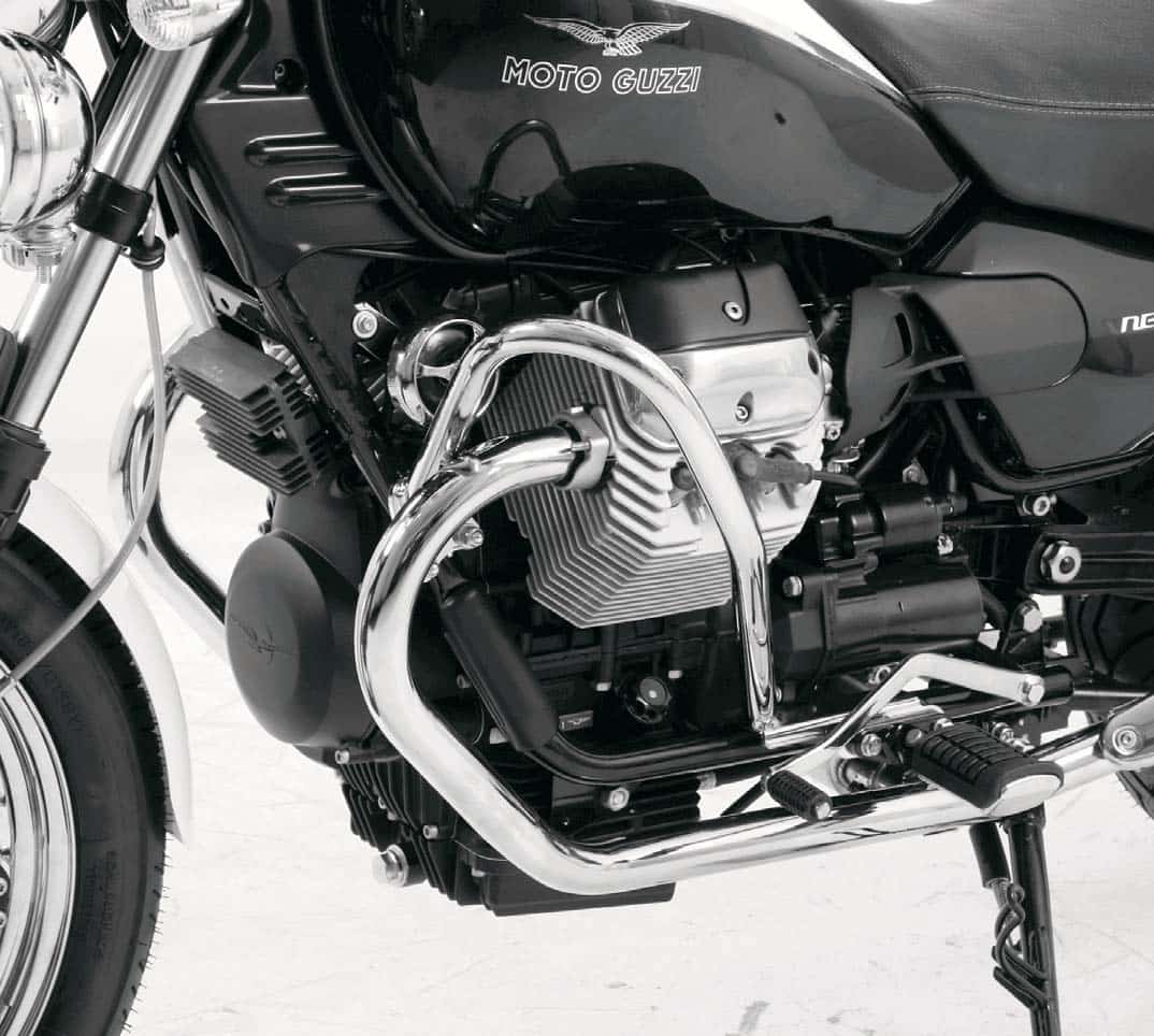 Motorschutzbügel chrom für Moto Guzzi Nevada Classic V 750 ie/Aquilia Nera (2004-2009)