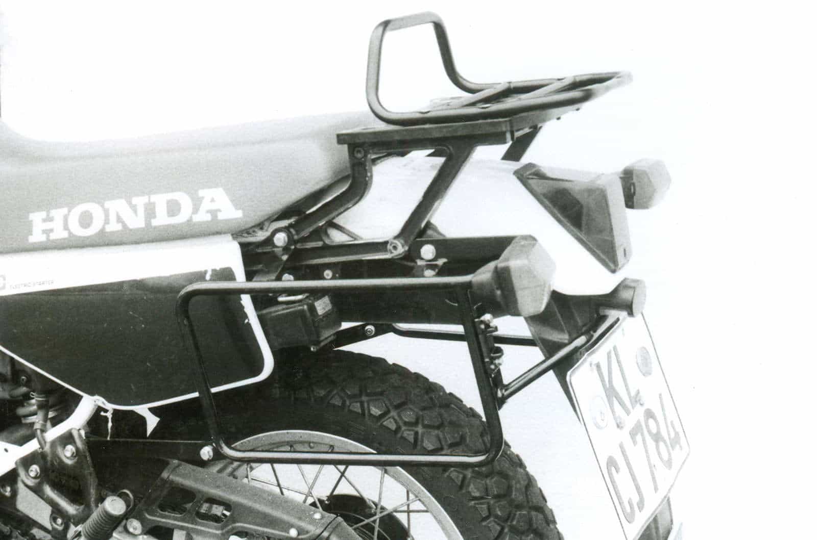 Seitenkofferträger festverschraubt schwarz für Honda XL 600 RM (1986-1988)