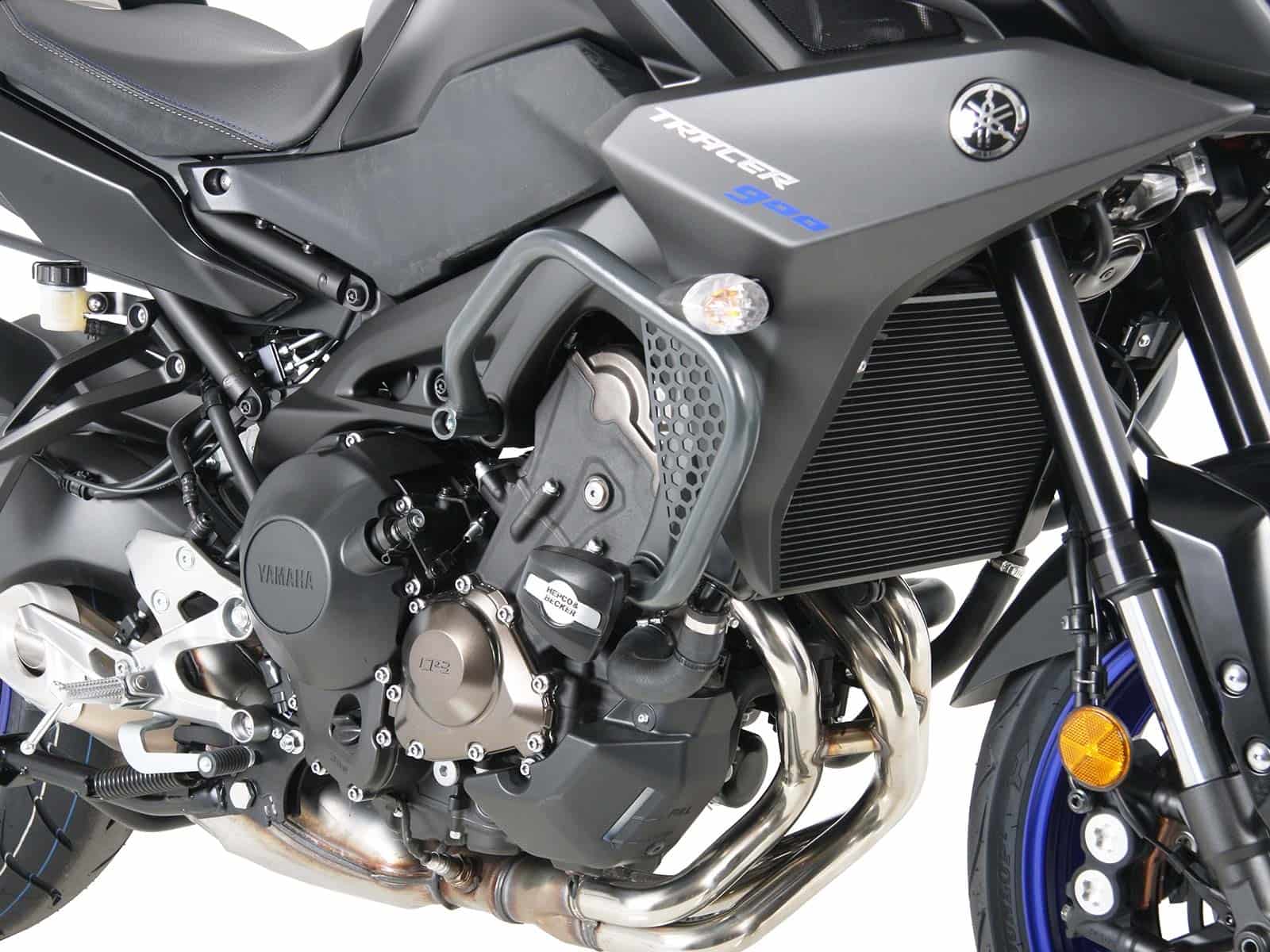 Motorschutzbügel inkl. Protectionpad anthrazit für Yamaha MT-09 Tracer ABS (2015-2017)