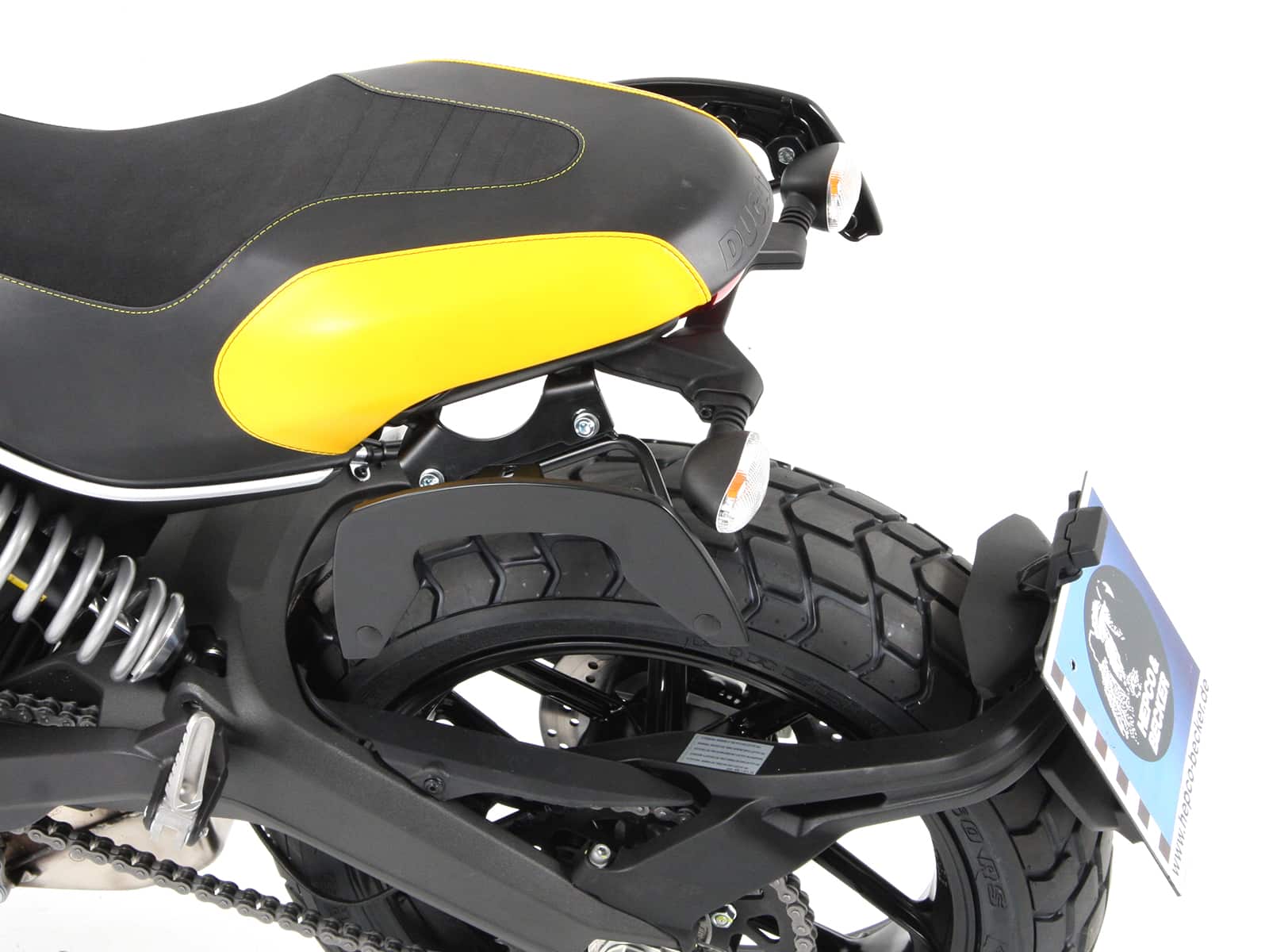 C-Bow Seitenträger schwarz für Ducati Scrambler Sixty2 (2016-)