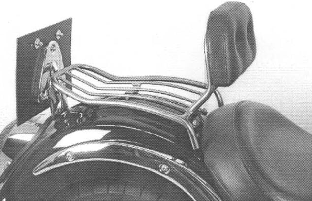 Solorack ohne Rückenpolster chrom für Kawasaki VN 2000 (2004-2010)