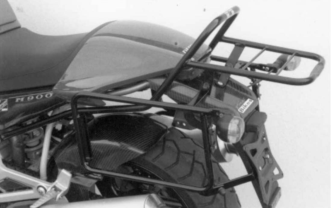 Seitenkofferträger festverschraubt für Kombination mit Hepco&Becker Gepäckbrücke schwarz für Ducati Monster M600 (1994-1999)/Monster M750 (1995-1999)
