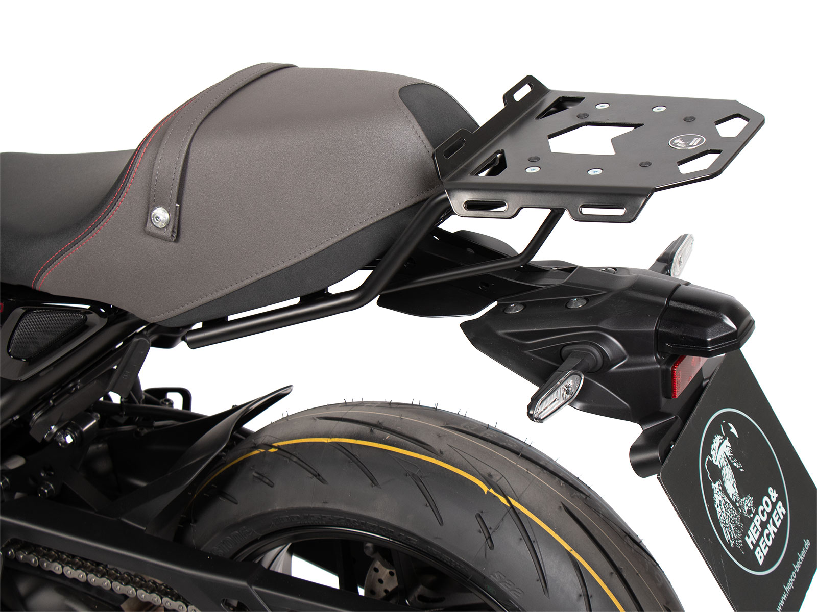 Minirack Softgepäck-Heckträger schwarz für Yamaha XSR 900 (2022-)