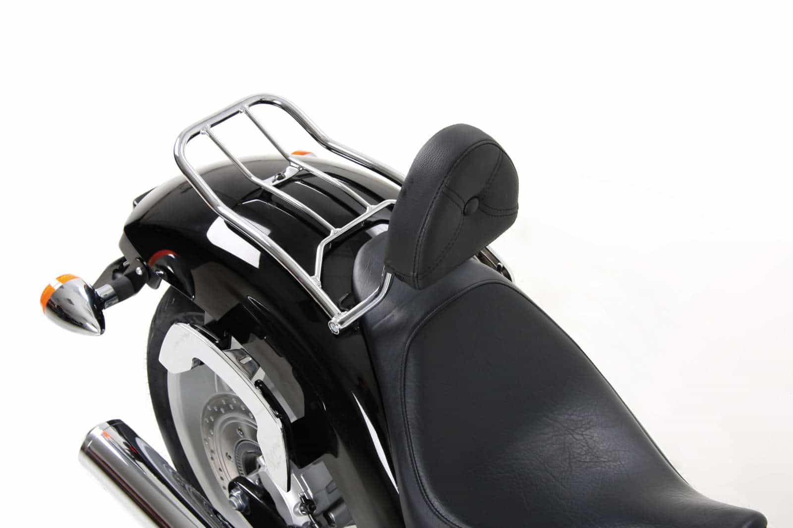 Solorack mit Rückenpolster chrom für Honda VT 1300 CX (2010-2012)