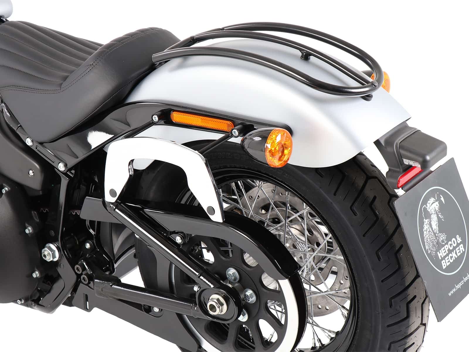 C-Bow Seitenträger chrom für Harley-Davidson Softail Low Rider / S (2018-)