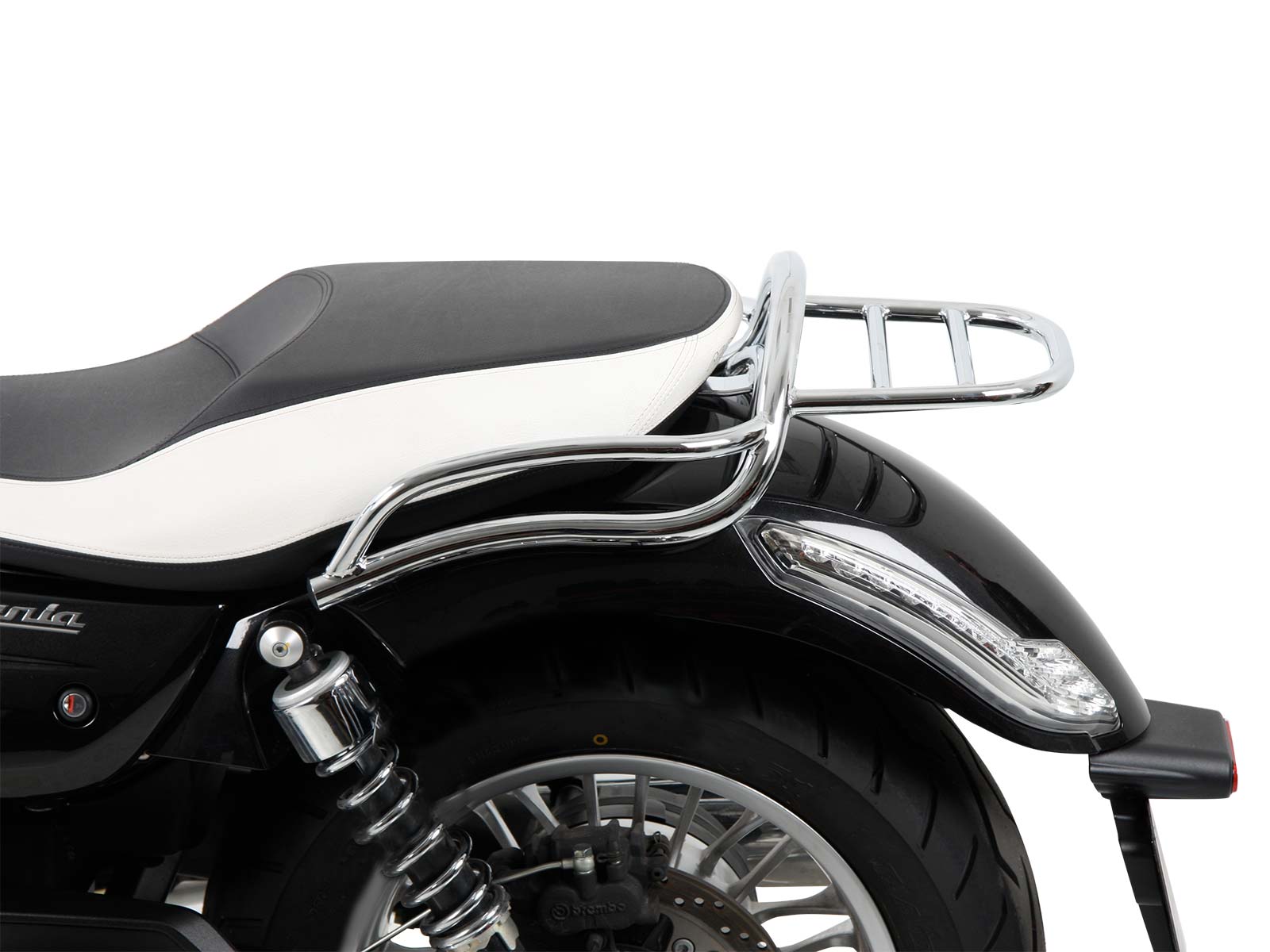 Rohrgepäckbrücke chrom für Moto Guzzi California 1400 Custom/Touring/Audace/Eldorado (2013-)