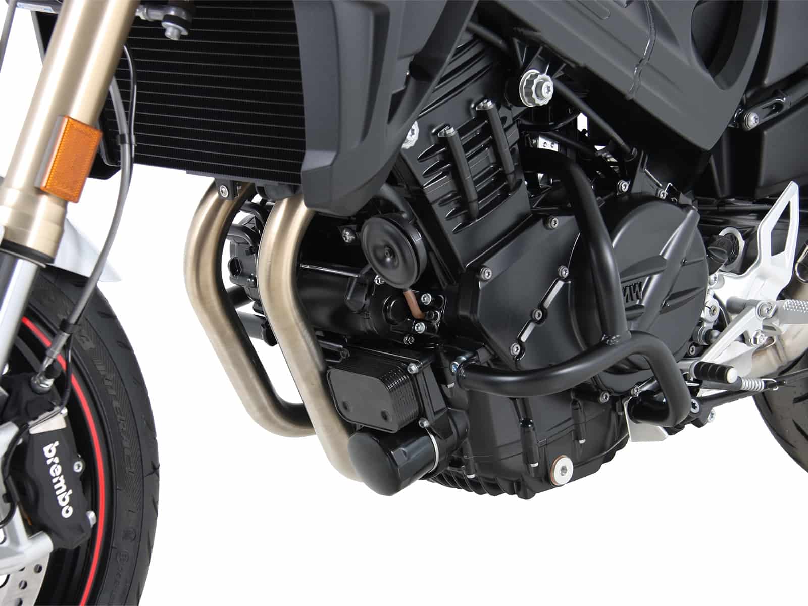 Engine protection bar black for BMW F 800 R (2015-)