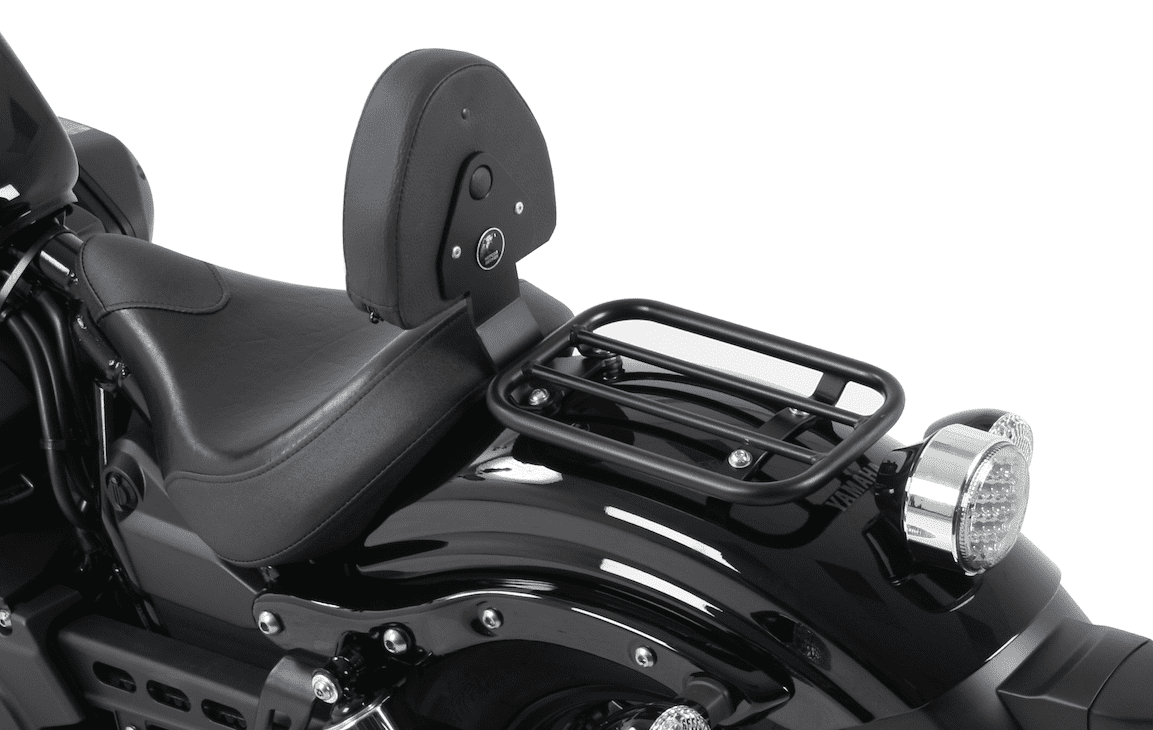 Solorack mit Rückenpolster schwarz für Yamaha XV 950/R (2013-2020)