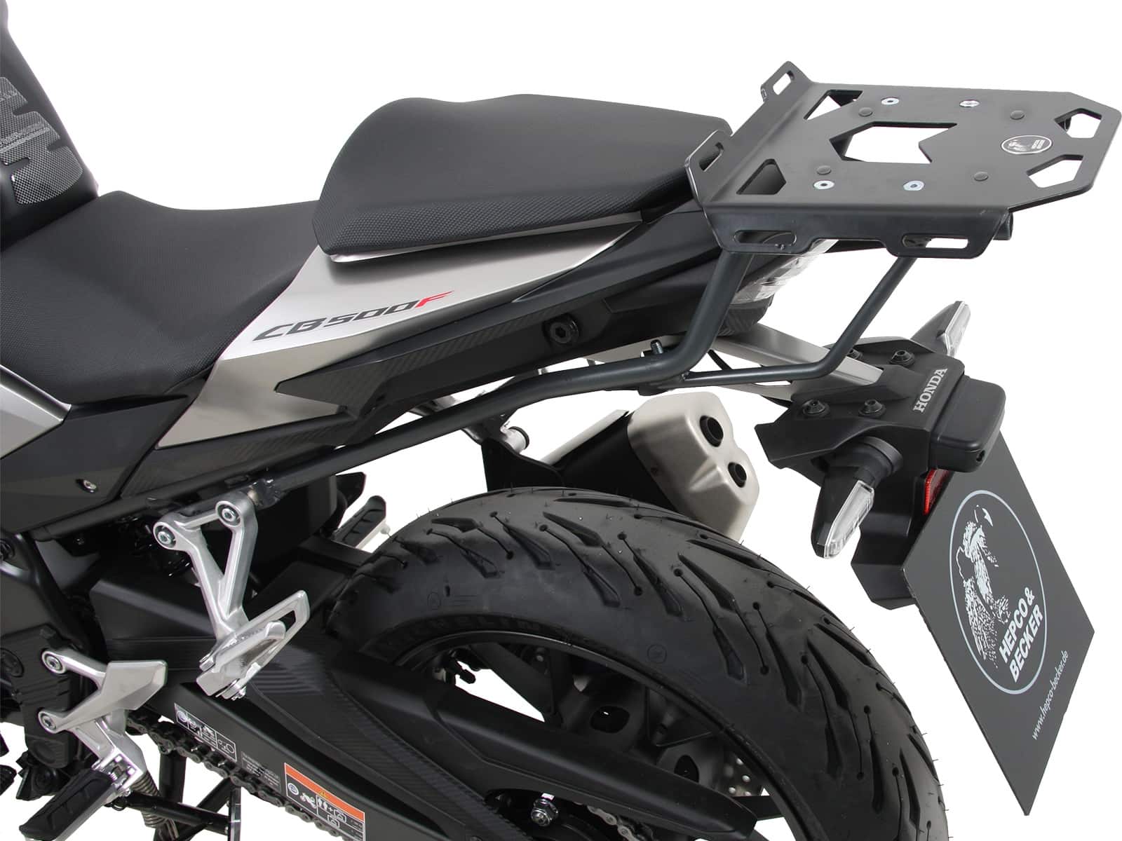 Minirack Softgepäck-Heckträger anthrazit für Honda CB 500 Hornet (2024-)
