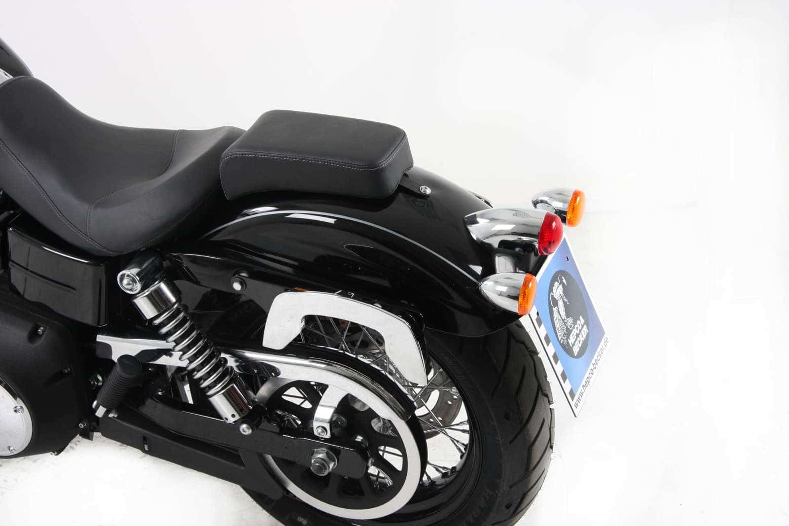 C-Bow Seitenträger chrom für Harley-Davidson Dyna Wide Glide (2010-2016)