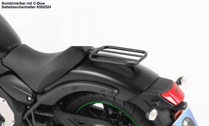 Solorack ohne Rückenlehne schwarz für Kawasaki Vulcan S (2015-)