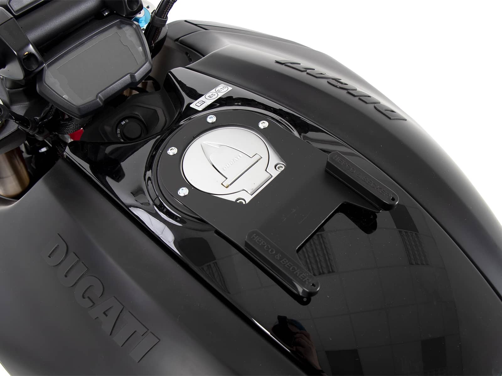 Tankring Lock-it inkl. Tankrucksackverschlusseinheit für Ducati Diavel 1260/S (2019-)
