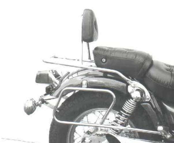 Rohr-Ledertaschenhalter chrom für Yamaha XV 535/S Virago (1999-2003)