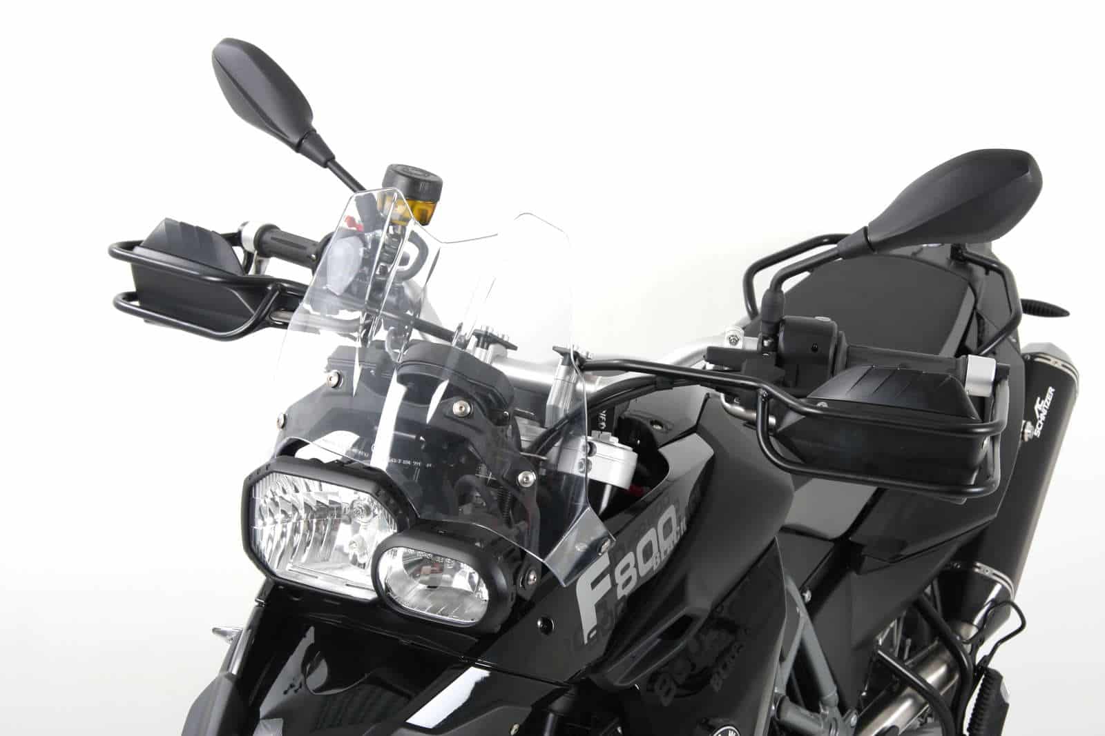 Handle guard set black (left+right side) for BMW F 650 GS Twin (2008-2011)/F 800 GS (2008-2018)