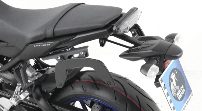 C-Bow Seitenträger für Kombination mit Hepco&Becker Topcaseträger anthrazit für Yamaha MT-09 (2013-2016)