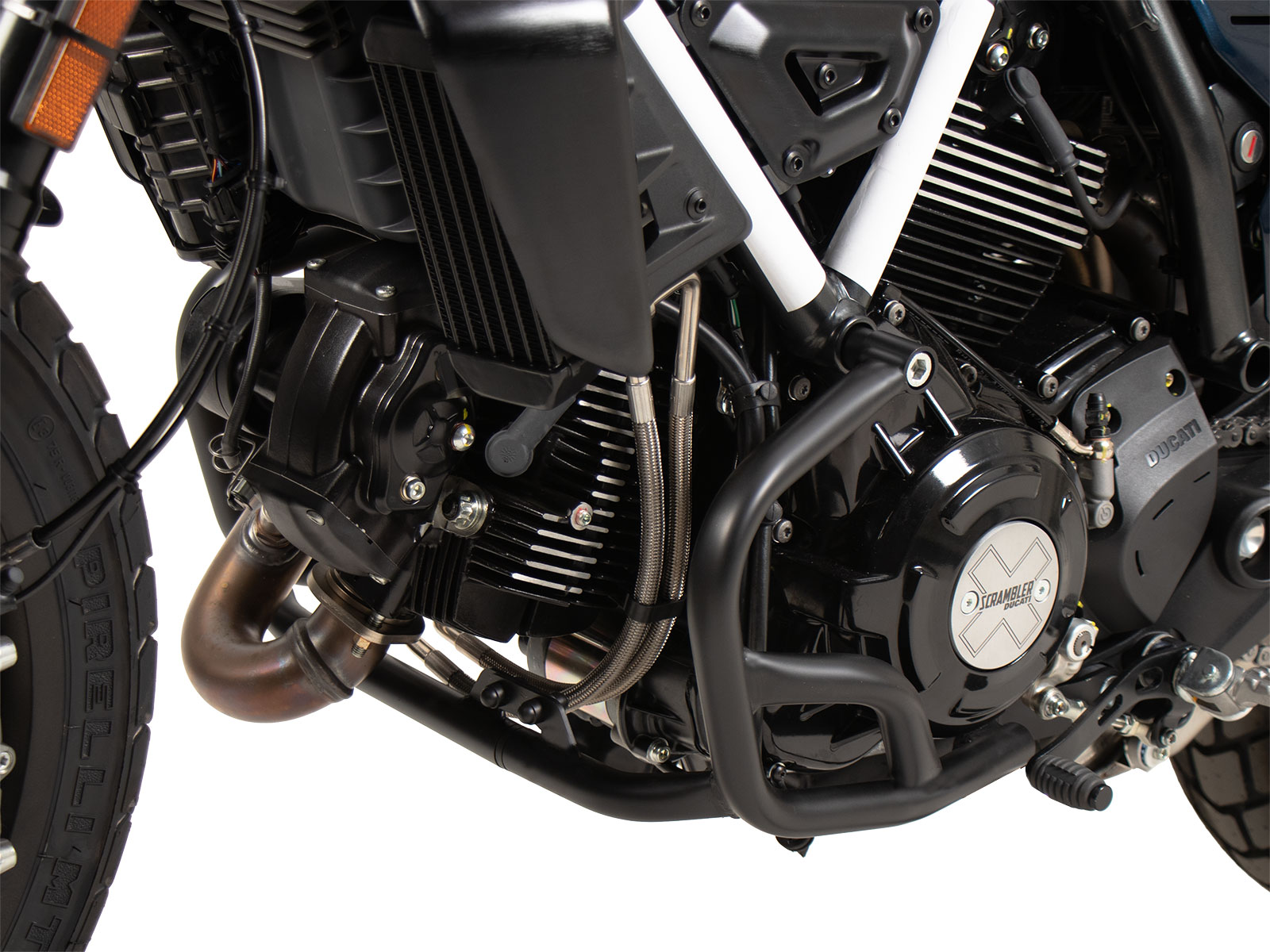 Motorschutzbügel schwarz für Ducati Scrambler 800 Nightshift/Full Throttle (2023-)