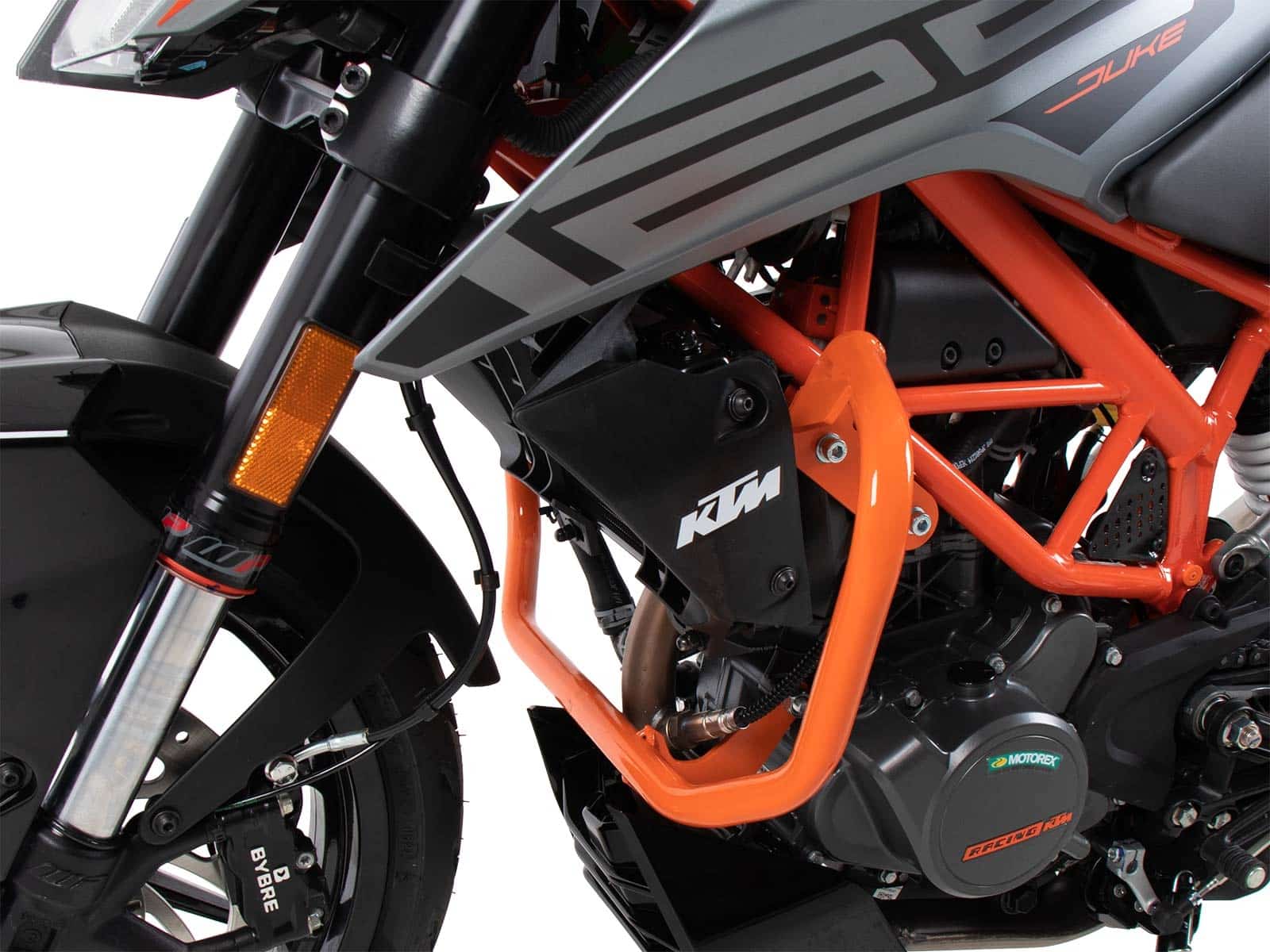 Motorschutzbügel orange für KTM 125 Duke (2021-)