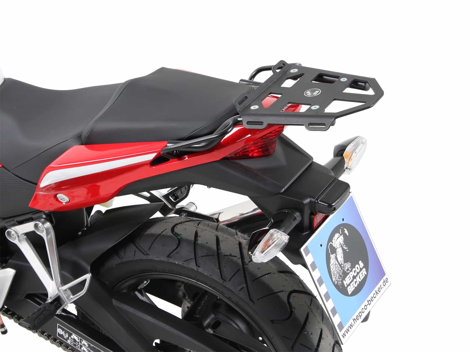 Minirack Softgepäck-Heckträger schwarz für Honda CBR 250 R (2011-)