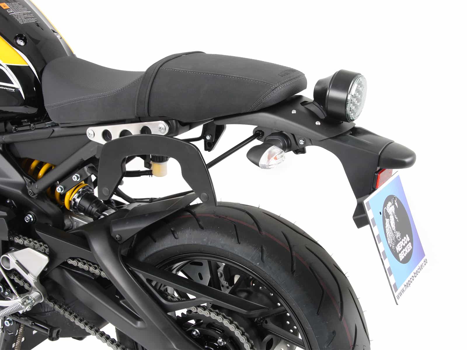 C-Bow Seitenträger (nicht soziustauglich) schwarz für Yamaha XSR 900 (2016-2021)
