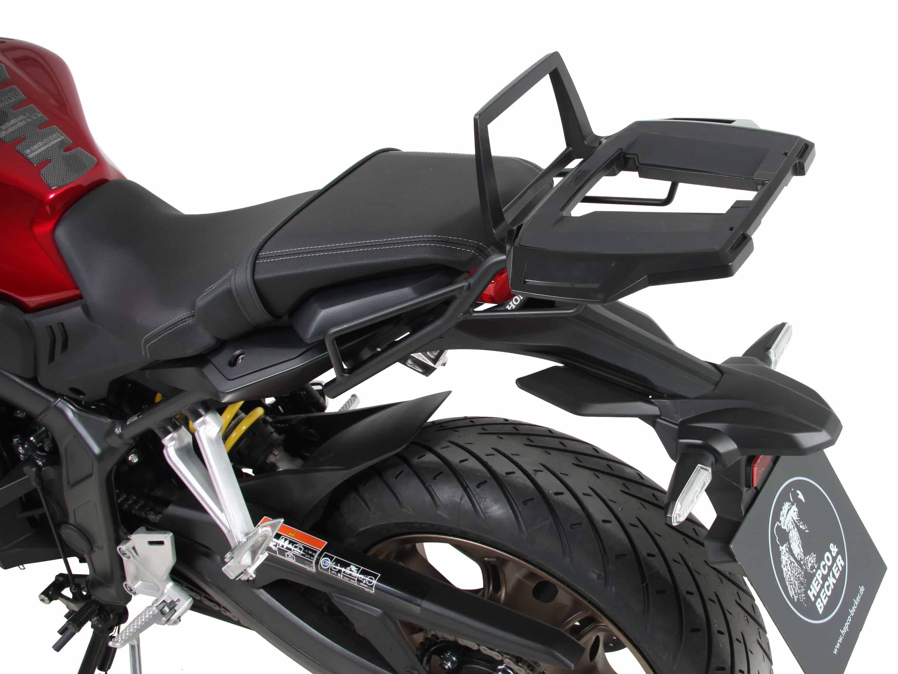 Alurack Topcaseträger schwarz für Honda CB 650 R (2019-2020)