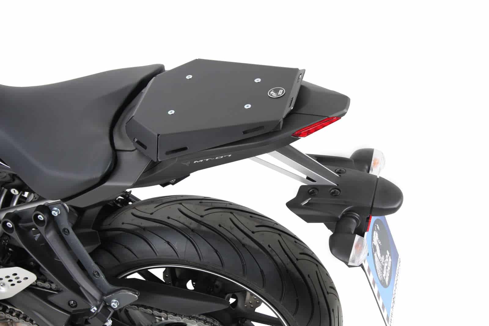 Sportrack schwarz für Yamaha MT-07 (2014-2017)