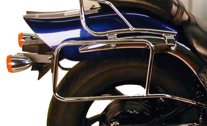 Seitenkofferträger festverschraubt chrom für Suzuki M 800 Intruder (2005-2008)