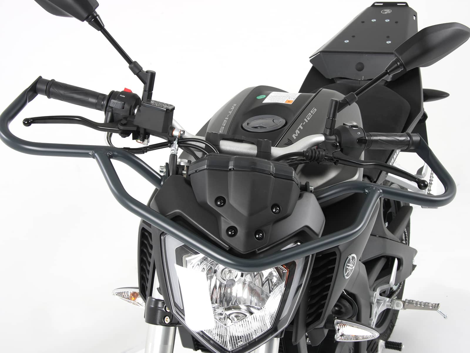 Front protection bar - anthracite for Yamaha MT 125 ABS (2014-2019)