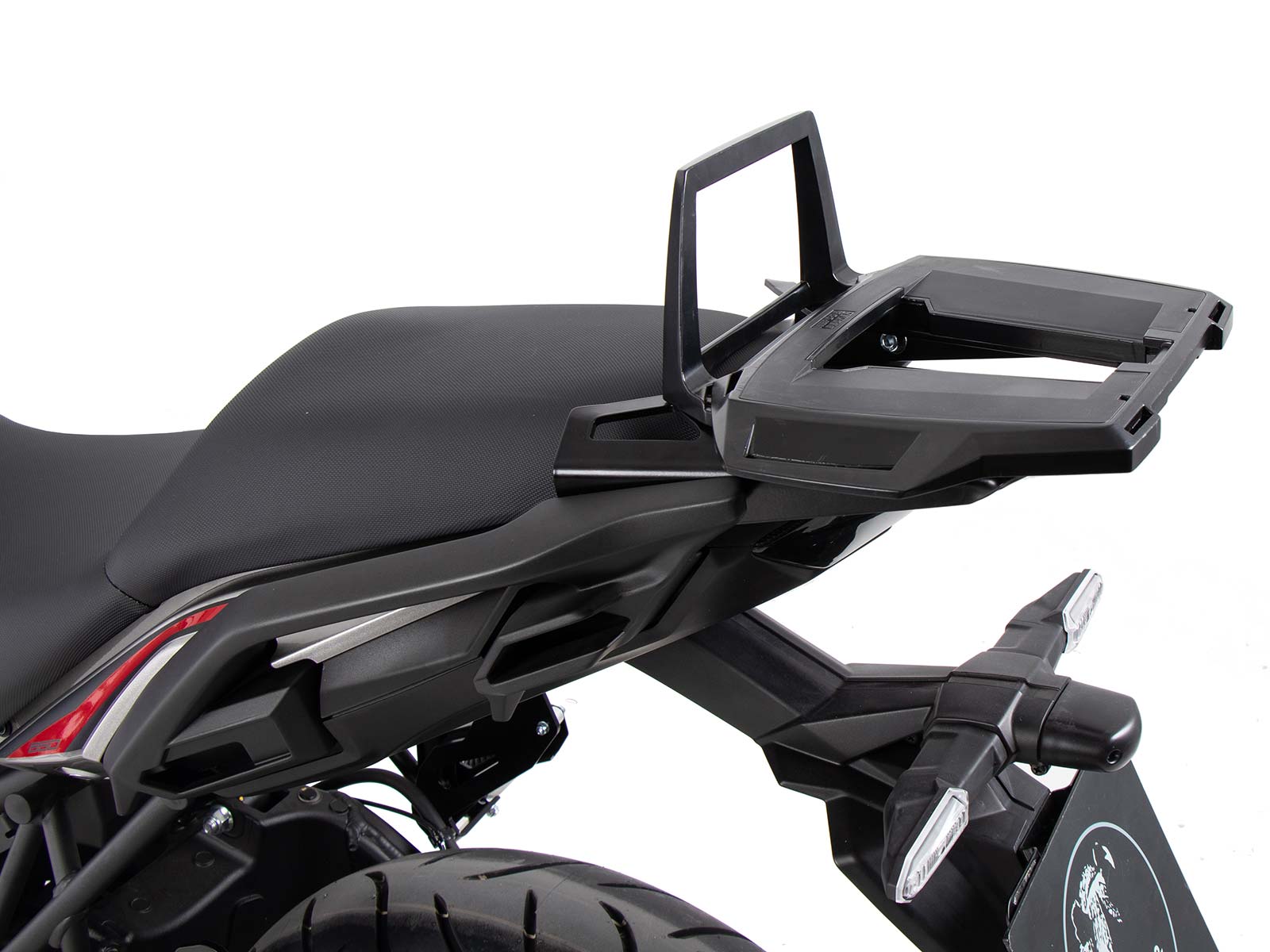 Alurack Topcaseträger schwarz für Kawasaki Versys 650 (2015-2021)