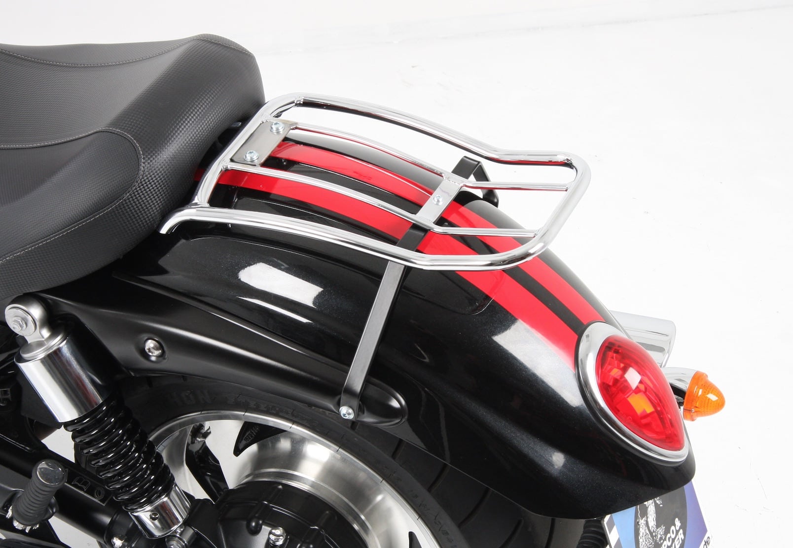 Chrome BY HEPCO & BECKER From 2020 Becker Triumph Rocket III R/GT C-Bow Sidecarrier 