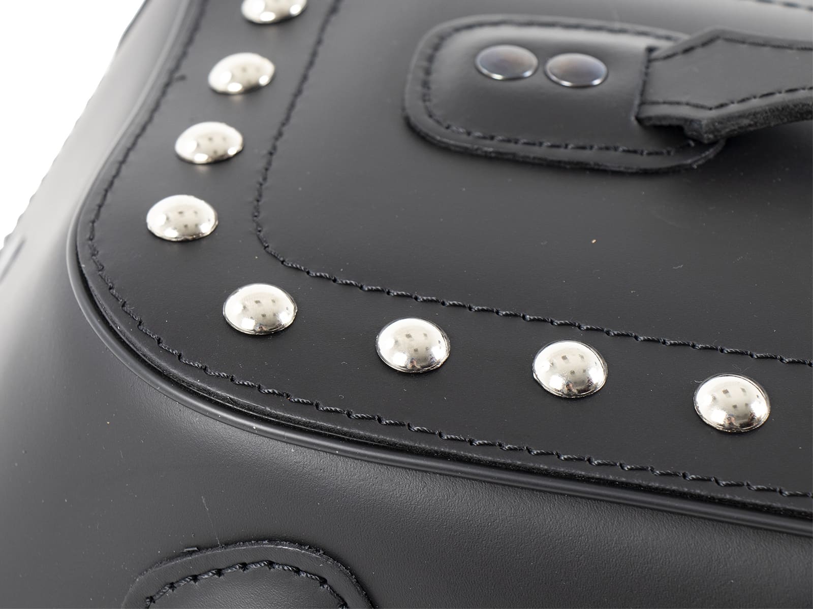 Leather single bag Buffalo Big Custom right for C-Bow holder 