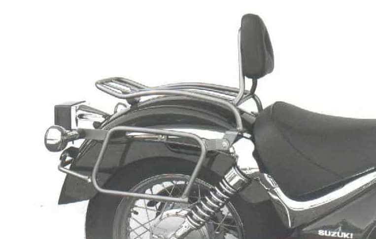 Solorack mit Rückenpolster chrom für Suzuki VL 125/250 Intruder (1999-2007)