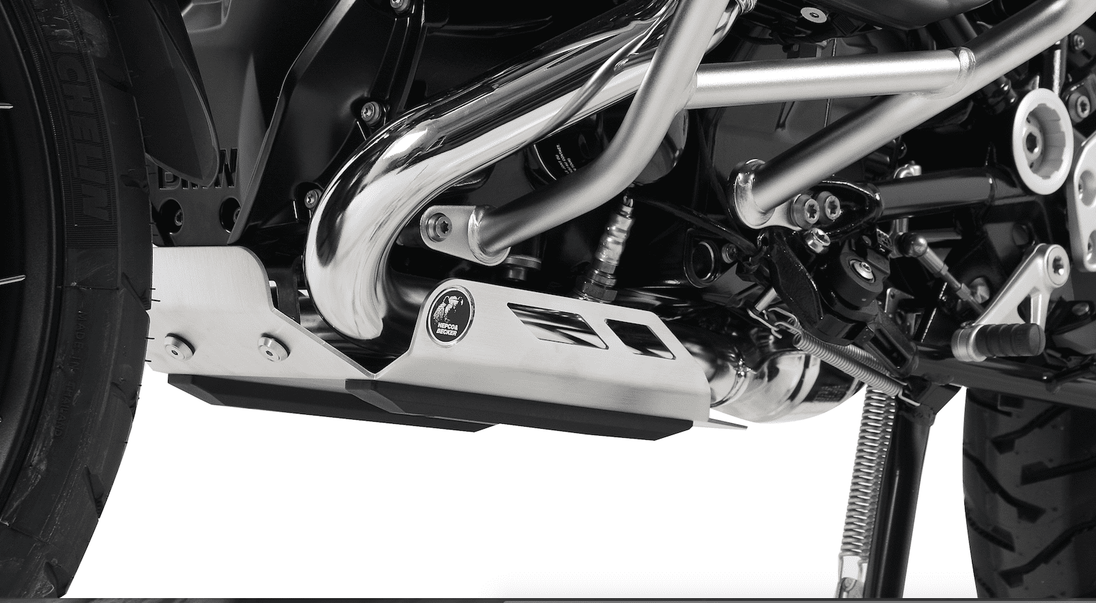 Motorschutzplatte silber für BMW R 1200 GS Adventure (2014-2018)