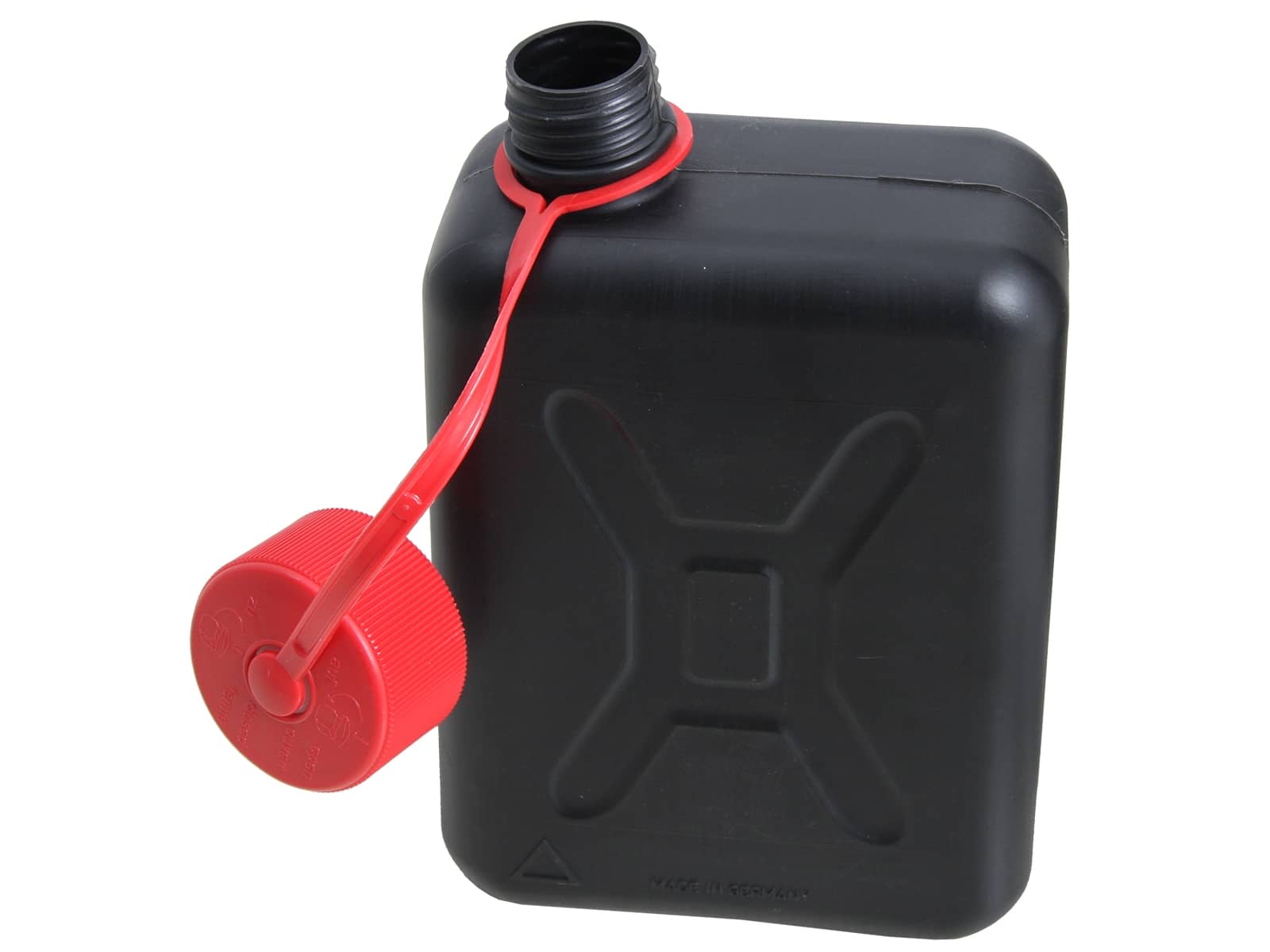2L Jerry Can with Universal Mount - Fuel/Water, Plastic Canister