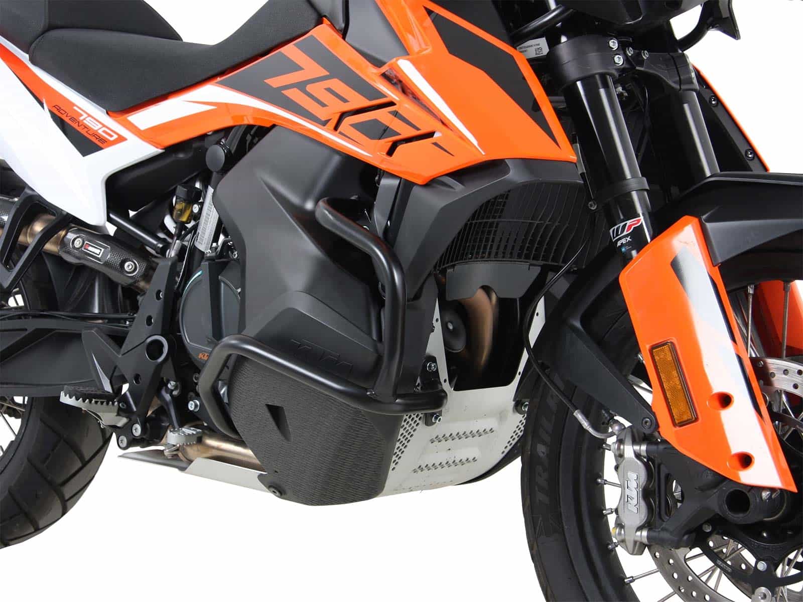 Engine protection bar black for KTM 890 Adventure / R / Rally (2021-)