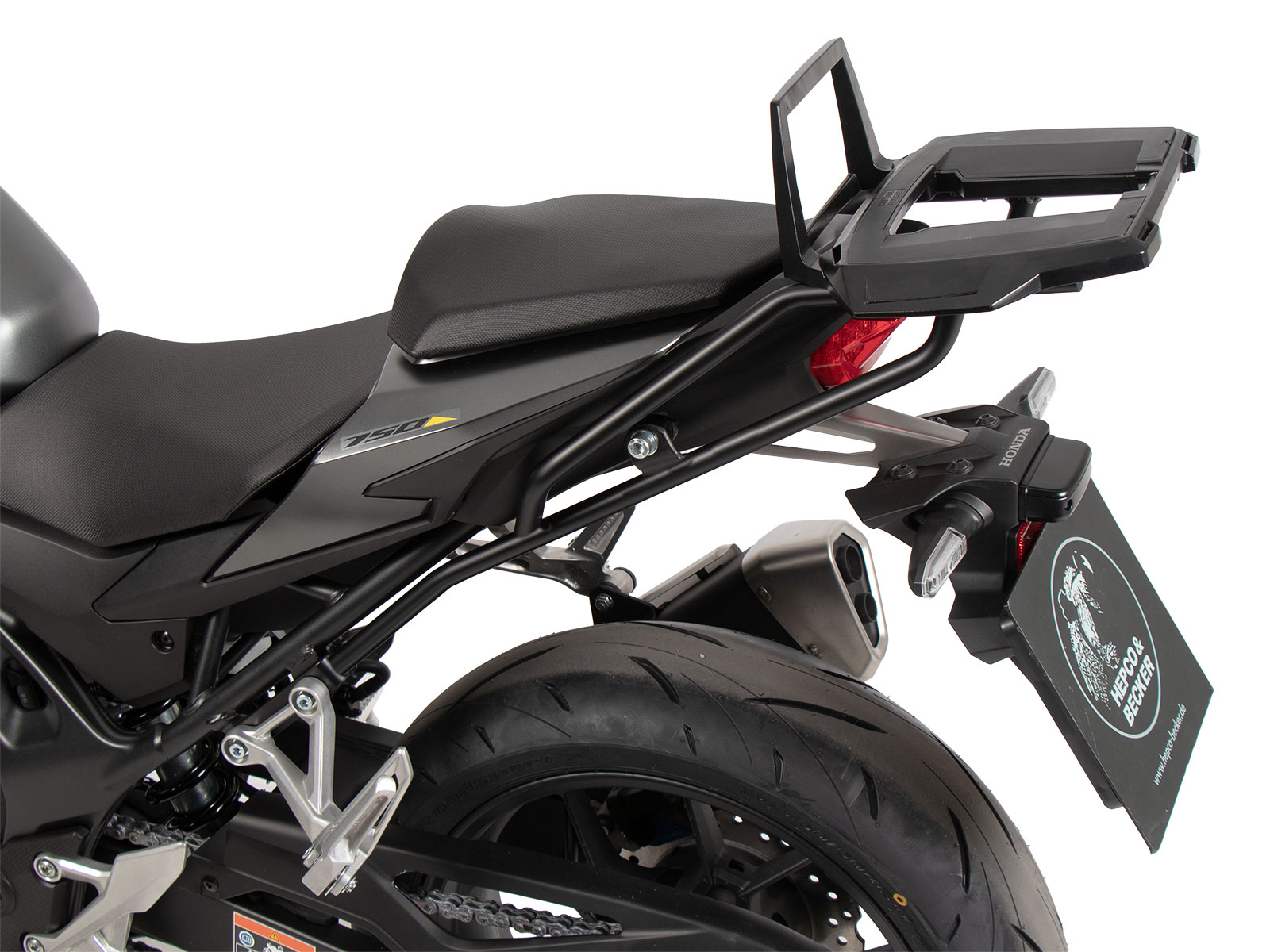Alurack Topcaseträger schwarz für Honda CB 750 Hornet (2023-)
